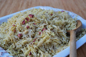 saffron and rose quick rice